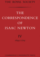 The Correspondence of Isaac Newton-9780521085892