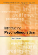 Introducing Psycholinguistics-9780521130561