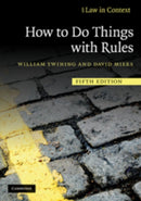 How to Do Things with Rules-9780521144308