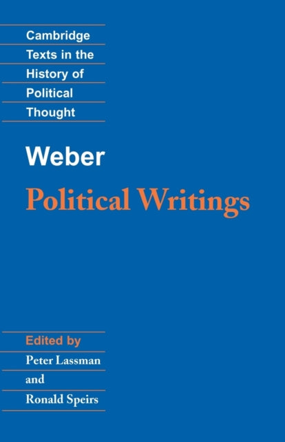 Weber: Political Writings-9780521397193