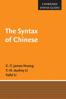 The Syntax of Chinese-9780521599580