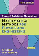 Student Solution Manual for Mathematical Methods for Physics and Engineering Third Edition-9780521679732