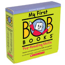 My First Bob Books - Pre-Reading Skills Box Set of 12 Paperbacks | Decodable Phonics, Ages 3 and up, Pre-K (Reading Readiness)