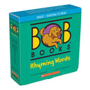 Bob Books - Rhyming Words Box Set of 10 Paperbacks | Decodable Phonics Books, Ages 4 and up, Kindergarten, Flashcards (Stage 1: Starting to Read)