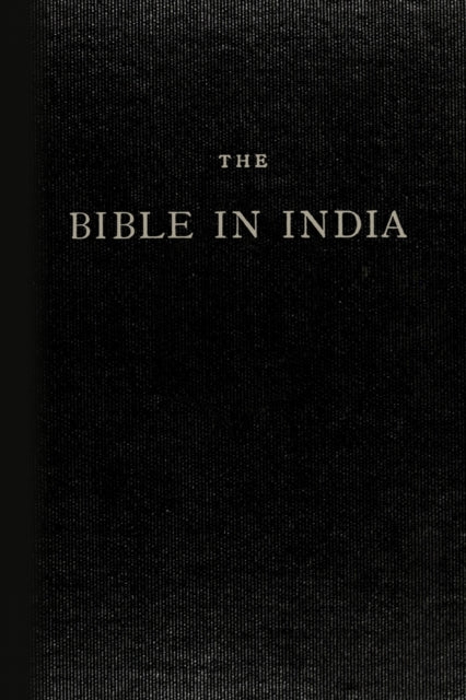 The Bible in India-9780557351619
