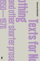 Texts for Nothing and Other Shorter Prose, 1950-1976-9780571244621