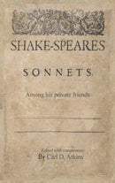 Shakespeare's Sonnets Among His Private Friends-9780578918327