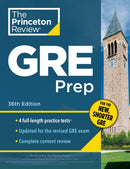 Princeton Review GRE Prep, 36th Edition : 4 Practice Tests + Review & Techniques + Online Features-9780593517840