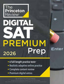 Princeton Review Digital SAT Premium Prep, 2026 : 6 Full-Length Practice Tests (3 in Book + 3 Adaptive Tests Online) + Online Flashcards + Review & Tools-9780593518335