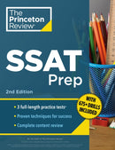 Princeton Review SSAT Prep : 3 Practice Tests + Review & Techniques + Drills 2nd Edition-9780593518373