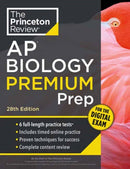 Princeton Review AP Biology Premium Prep, 28th Edition : 6 Practice Tests + Digital Practice Online + Content Review-9780593518397
