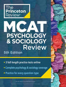 Princeton Review MCAT Psychology and Sociology Review, 5th Edition : Complete Behavioral Sciences Content Prep + Practice Tests-9780593518861