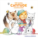 Pop Manga Catitude Coloring Book-9780593837542