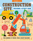 Construction Site Preschool Activity Book : Fun Learning with Trucks, Tools, and Mighty Machines-9780593885857