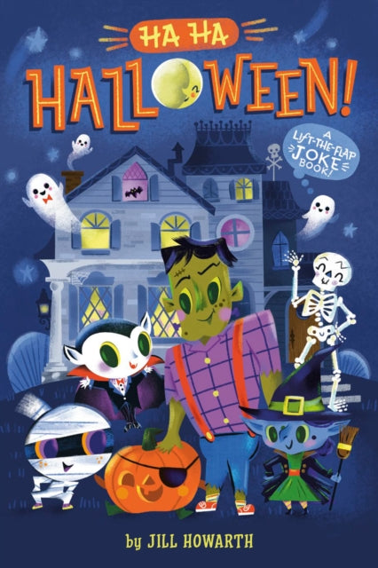 Ha Ha Halloween! : A Lift-the-Flap Joke Book!-9780593888605