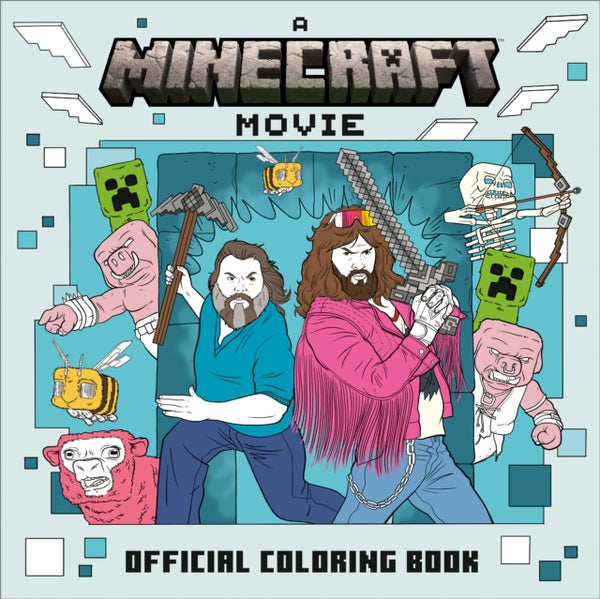 A Minecraft Movie Official Coloring Book-9780593972786