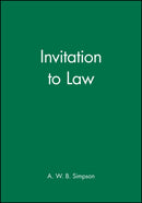 Invitation to Law-9780631145387