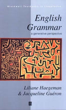 English Grammar : A Generative Perspective-9780631188391
