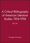 Critical Bibliography of American Literature Studies 1954–1994 Box Set