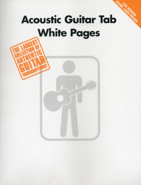 Acoustic Guitar Tab White Pages : Guitar Recorded Versions-9780634057120