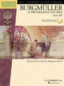 Burgmuller - 25 Progressive Studies, Opus 100 : Schirmer Performance Editions-9780634073618