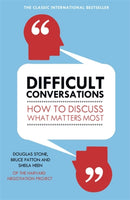 Difficult Conversations : How to Discuss What Matters Most-9780670921348