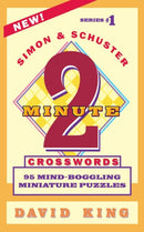 SIMON AND SCHUSTER'S TWO-MINUTE CROSSWORDS Vol. 1-9780671885748