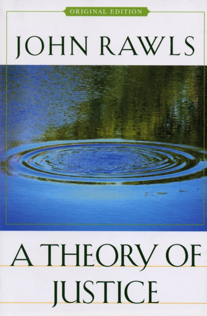 A Theory of Justice : Original Edition-9780674017726