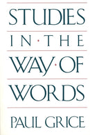 Studies in the Way of Words-9780674852716