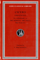 In Catilinam 1-4. Pro Murena. Pro Sulla. Pro Flacco-9780674993587