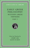 Early Greek Philosophy, Volume V