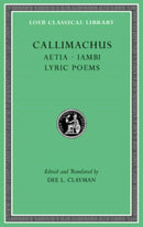 Aetia. Iambi. Lyric Poems-9780674997349