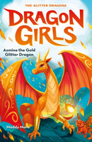 Azmina the Gold Glitter Dragon-9780702310997