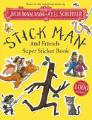 Stick Man and Friends Super Sticker Book-9780702331237
