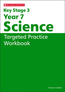 KS3 Year 7 Science Targeted Practice Workbook with answers.