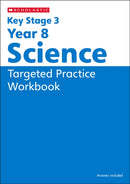 KS3 Year 8 Science Targeted Practice Workbook with answers.