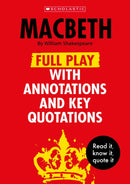 Macbeth: Full Play with Annotations and Key Quotations-9780702336676