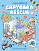 Cutie Stickering Capybara Rescue: The Ultimate Cosy Sticker Book