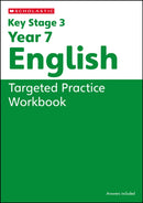 KS3 Year 7 English Targeted Practice Workbook with answers.