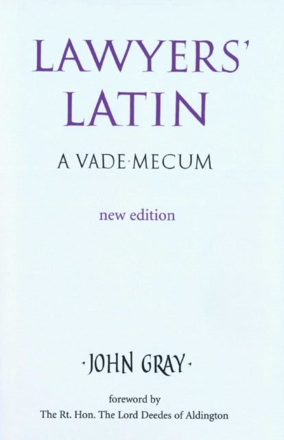 Lawyers'' Latin