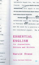 Essential English for Journalists, Editors and Writers-9780712664479