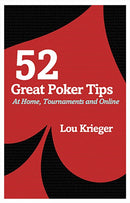 52 Great Poker Tips : At Home, Tournament and Online-9780713490350