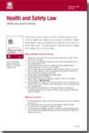 Health and safety law: what you should know foldable pocket cards (pack of 25)-9780717663507