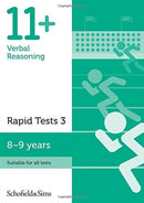 11+ Verbal Reasoning Rapid Tests Book 3: Year 4, Ages 8-9-9780721714523