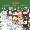 The Heroes & Villains of Sherwood Colouring Book