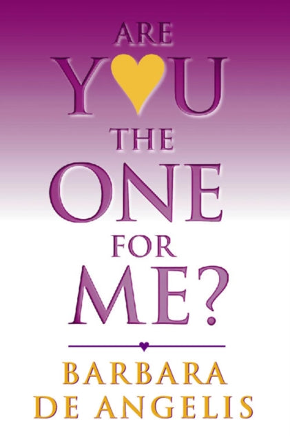ARE YOU THE ONE FOR ME B FORMA