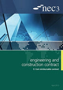 NEC3 Engineering and Construction Contract Option E: Cost reimbursable contract-9780727758774