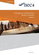 NEC4: Managing a Professional Service Contract-9780727762375