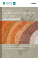 ICE Manual of Geotechnical Engineering Volume 2 : Geotechnical design, construction and verification-9780727766830