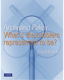Analysing Policy : What's the problem represented to be?-9780733985751